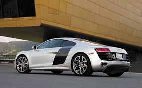 In 2005 audi announced that the name of the successful audi r8 race car would be used for a new road car in 2007 the audi r8 based on the audi le mans quattro concept car designed by frank lamberty and julian hoenig appearing at the 2003. 2010 Audi R8 V10 3 Wallpaper Hd Car Wallpapers Id 154