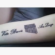 Image Result For Pan Flute Tattoo Tattoos Flute Tattoo Sigma Alpha Iota