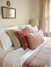 Frog Goes To Market A Cozy Place To Sleep Bedroom Red Farmhouse Style Living Room Living Room Red