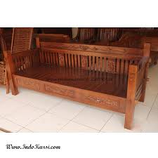 Kursi teras panjang minimalis kayu jati amalia furniture sumber www.amaliafurniture.com. Kursi Bangku Bale Bale Minimalis Kayu Jati Indo Kursi Mebel Jepara