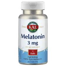 Das in den tabletten, sprays und kapseln enthaltene melatonin trägt dazu bei, die einschlafzeit zu verkürzen, wenn im produkt 1 mg melatonin je angegebene portion enthalten ist. Melatonin 3 Mg 60 Tabletten Kal