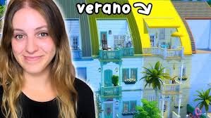 Los Sims 4 PERO cada APARTAMENTO es una ESTACIÓN DEL AÑO: VERANO 🌞💧 ||  Marta #eapartner #ad