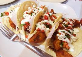 Baja fish tacos usually include fried fish; Summer Must Do Experience Fresno Fish Tacos Fresyes