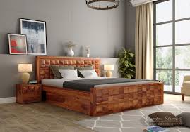 Maybe you would like to learn more about one of these? Buy Morse Bed With Storage King Size Honey Finish Online In India Wooden Street