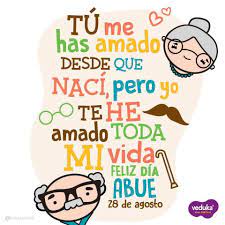 Existen varias versiones sobre el origen de la celebración del día del abuelo en méxico. Abuelos Feliz Dia Del Abuelo Mensaje Para Mi Abuela Carta A Mi Abuelo