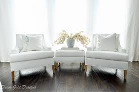 The white bedroom chair can be folded back when not. Master Bedroom Refresh Decor Gold Designs