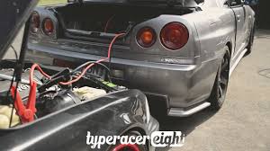 Nissan gtr is widely known as godzilla because of its giant killing ability, means the car gives a serious competition to the other supercar giants like ferrari, porsche and lamborghini with the price tag that undercuts them all. Bmw M3 Saves Nissan Skyline V Spec From Dead Battery Youtube
