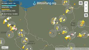 Gdzie można spodziewać się piorunów? Likoton Chcesz Wiedziec Gdzie Teraz Jest Burza