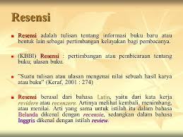 Menulis Resensi Bahasa Indonesia Penulisan Kreatif 2 Ppt Download