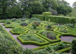 Formal Herb Garden Surrounded By Boxwood Herb Garden Design Garden Planning Garden Design