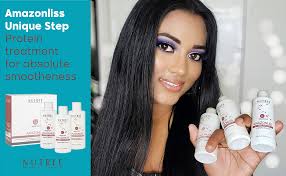 Amazonliss Brazilian Keratin One Step Hair Straightening Treatment 60ml :  Amazon.de: Beauty