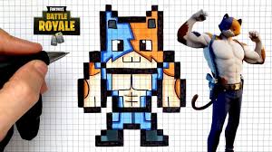 All og skins in fortnite all fortnite og skins returning fortnite galaxy note 9 skin renegade raider ghoul how to become a pro in fortnite season 8 trooper. How To Draw Meowscles Fortnite Skin Pixel Art Youtube