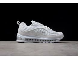 Nike Air Max 98 Triple White Pure Platinum Black Reflect Silver 640744 106 Sneakers Outfit Summer Shoes Sneakers Jor In 2020 Nike Air Max Nike Air Nike Shoes Air Max