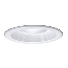 Halo 5 In White Recessed Ceiling Light With Baffle Trim 5001p The Home Depot
