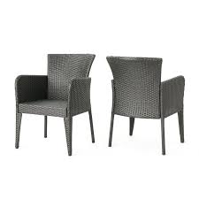 Eliason Outdoor Wicker Patio Dining Chair Outdoor Dining Chairs Wicker Dining Chairs Patio Dining Chairs
