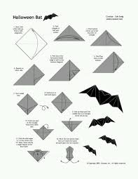 Next, show your students how to snip the fold in the middle of each flap to create a total of four flaps as shown in the photo above. Broken How To Make An Origami Bat 3 Halloween Origami Origami Frog Origami Bats