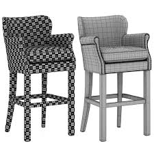 4 bar stools ~ restoration hardware (derry, nh) $40. Restoration Hardware Professors Leather Bar Stool With Nailheads 3d Model Download 3d Model Restoration Hardware Professors Leather Bar Stool With Nailheads 115227 3dbaza Com
