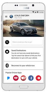 With this app you can remote start. Toyota Entune Lexus Enform Kristin Tighe