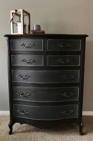 Chalk Paint By Annie Sloan In A Two Toned Graphite Finish With Annie S Clear Soft Wax And Dark Soft Wax For Furniture Makeover Furniture Refurbished Furniture