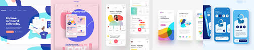 10 Newest And Promising Ui Design Trends By Diana Malewicz Ux Collective 12 amazing graphic design trends that will change the design industry in 2021.