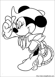 Disegni Di Minnie Da Colorare