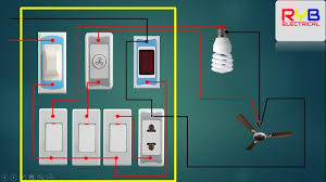 Being able to identify wiring makes electrical repairs easier. House Wiring Electrical Main Board Youtube