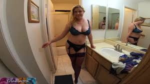 Stepson watches stepmom taking off her lingerie, then has sex Erin Electra  - ePorner Video
