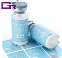 Bulk Custom Tear Proof PET Bottle Stickers Waterproof Foil Stamping for  Hand Cream Oil Resistant
