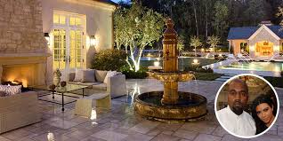 On february 3, kim kardashian west tweeted two photos of the hidden hills mansion she shares johnson's own glass house, built in 1949 in new canaan, connecticut, might be patient zero of. Kim Kardashian And Kanye West House Tour Kimye S Hidden Hills Mansion