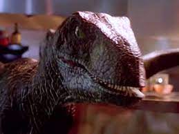 Take home the excitement of jurassic park with this exciting velociraptor dinosaur action figure! Spielberg Wanted Jurassic Park Velociraptors To Have Forked Tongues