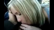 Amateur blonde blows cop in back of car. Very Hot Blonde Blows Him In Her Car