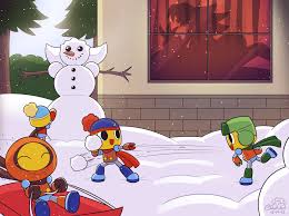 Tron x Megaman Happy Holiday - Cobatsart - ChoChoX.com