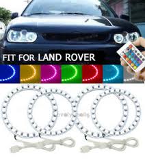 Details About 4pcs Rgb Halo Rings Led Angel Eyes Devil Demon Drl For Land Rover 100mm 126mm