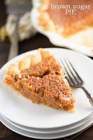 Brown Sugar Pie Recipe Brown Sugar Pie Just Desserts Sugar Pie