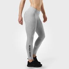 Better bodies women's fitness long tights, black/pink Better Bodies Leggings Kensington White Melange