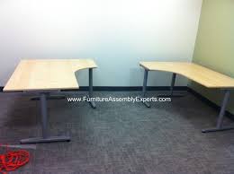 Ikea Galant Corner Desks Assembled In New York City By Furniture Assembly Experts Furniture Assembly Ikea Galant Furniture