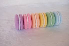 Set Of 6 Felt Macarons Rainbow Felt Sweets For Educational Etsy In 2020 Handmade Felt Rainbow Cake Felt Cake