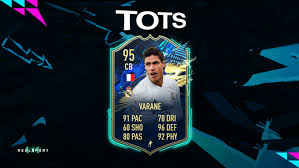 Jun 25, 2021 · real madrid president florentino perez claims he is yet to receive a single offer for raphael varane despite intense speculation suggesting that the world cup winner is a target for manchester united. Fifa 21 Tots Five Players Guaranteed To Feature In Ultimate Team Of The Season
