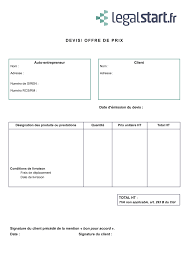 Devis Auto Entrepreneur Quel Modele Auto Entrepreneur Entrepreneur Facture Auto Entrepreneur