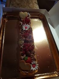 Letter Cake Mangue Ganache Montee Chocolat Noir Ganache Montee Chocolat Ganache Montee Chocolat Noir Chocolat Noir