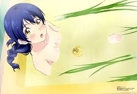 tsuzuki yukako shokugeki no soma tadokoro megumi bathing naked wet |  318264 | yande.re