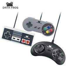 3 Sztuk Przewodowy Usb Joystick Na Snes Gamepad Usb Pc Kontroler Gier Dla Nes Sega Gry Joypad Dla Pc Komputer Pc Computer Usb Games