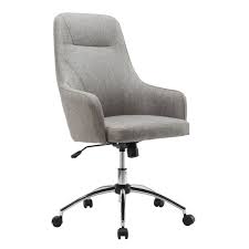 Techni Mobili Comfy Adjustable Height Office Desk Chair With Wheels Office Desk Chair Desk Chair High Back Office Chair