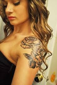 Girl shoulder tattoos, Girl tattoos, Shoulder tattoo