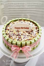 butter flour me 爱的心灵之约 绿茶冰淇淋生日蛋糕 green tea ice cream cake green tea ice cream ice cream cake cream cake