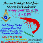 Frank N. Nicol Masonic Lodge Annual Shrimp Boil