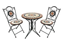Jun 04, 2021 · a garden bistro set or outdoor bistro set is great for dining alfresco. Supagarden Mosaic Bistro Set Burnt Orange