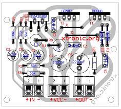 40 Watt Amplifier Transistor Tip142 Layout 700x632 Tda2030 Transistors Bd908 Bd907 18w Hi Fi Audio Amplifier Tda Audio Amplifier Hifi Amplifier Diy Amplifier