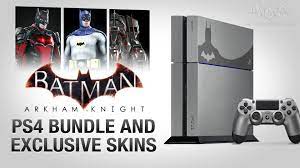 Amazon com playstation 4 500gb console batman arkham knight. Batman Arkham Knight Limited Ps4 Bundle And Exclusive Skins Batman Ps4 Bundles Arkham Knight
