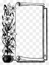 Maybe you would like to learn more about one of these? Borders And Frames Picture Frames Scroll Paper Computer Scroll Border Black And White Free Transparent Png Clipart Images Download
